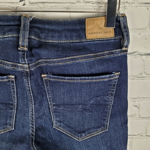 AMERICAN EAGLE | Hi-Rise skinny stretch patch pocket jegging jeans